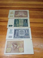 Polen. - 4 Banknotes - 1940 (Zonder minimumprijs)