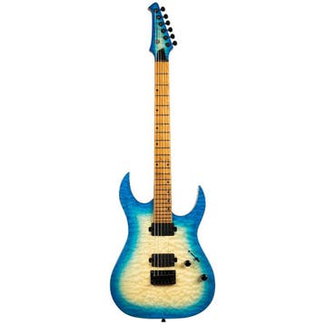 Spira S-500 QAB Trans Aqua ST-Style Elektrische Gitaar Blue, Ophalen of Verzenden, Nieuw