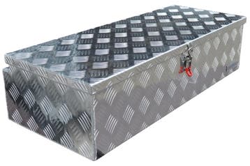 Aluminium traanplaat disselkist 900x380x230 mm, Auto diversen, Aanhangwagen-onderdelen, Ophalen of Verzenden, Nieuw