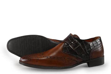 Reinhard Frans Nette schoenen in maat 43 Bruin, Bruin, Verzenden, Overige typen, Zo goed als nieuw