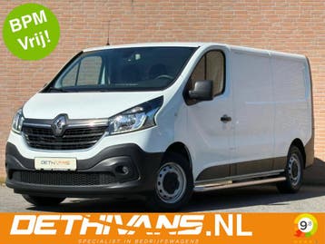 Renault Trafic 2.0dCi 145PK Lang / Cruisecontrol / Carplay /, Stof, Gebruikt, Renault, Wit