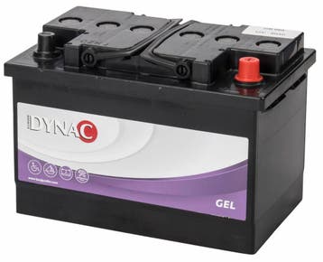Dynac Gel accu 12 volt 60 ah GB60, Ophalen of Verzenden, Nieuw