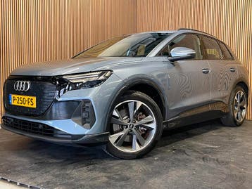 Zakelijke Lease |  Audi Q4 e-tron 50 Quattro Advanced Editio, Automaat, Stof, Gebruikt, Zwart