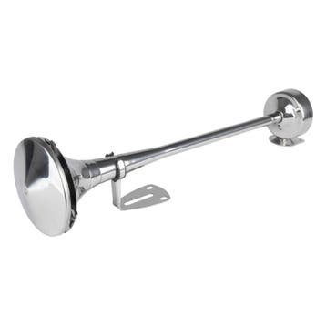 Claxon toeter - 520 mm - chrome - 120 decibel - luchthoorn, Ophalen of Verzenden, Nieuw