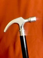 Wandelstok - Een amusante , “hamer “ , ongebruikelijke ,
