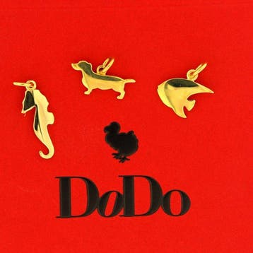 Dodo - Hanger - 18 karaat Geel goud