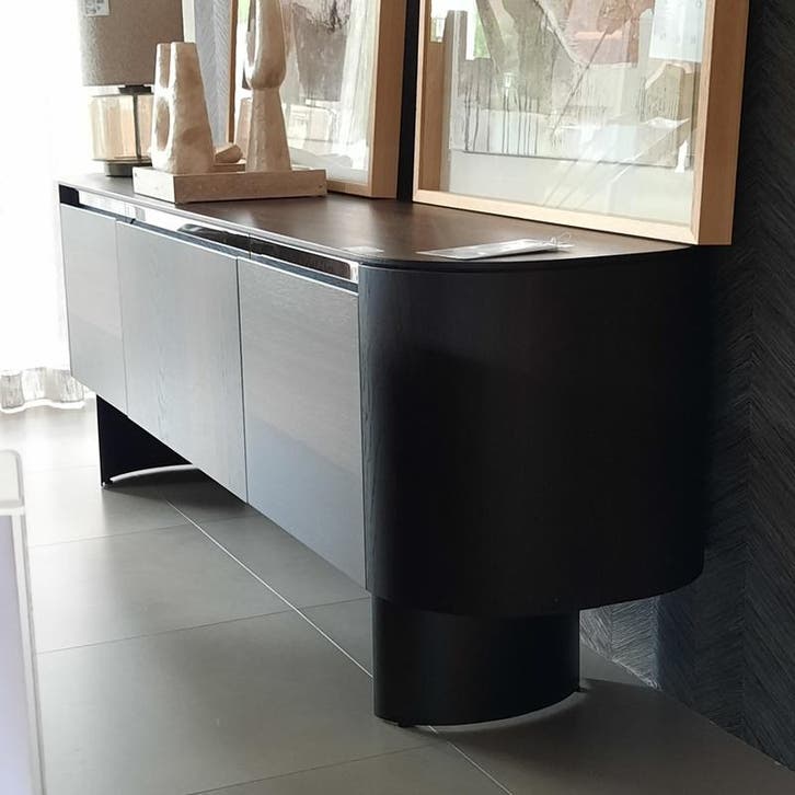 Dressoir Papadatos, Couture H, zwart, Huis en Inrichting, Kasten | Dressoirs