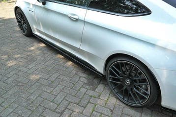 Side Skirts Diffusers Mercedes C-klasse C205 63AMG Coupé, Verzenden, Nieuw