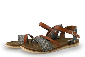 Nelson Sandalen in maat 42 Groen, Verzenden, Sandalen of Muiltjes, Zo goed als nieuw, Nelson