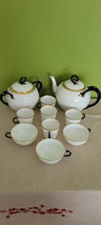 Richard Ginori - Koffie- en theeservies (10) - Porselein