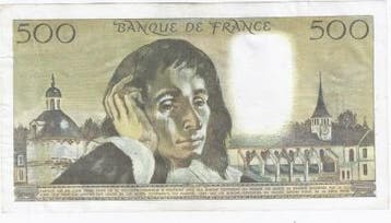 France Frankreich Pick 156 500 Francs Pascal 02/12/1971 F..., Verzenden