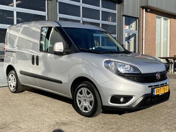 Fiat Doblò Cargo 1.3 MJ L1H1 SX, Euro 5, Stof, Gebruikt, Grijs