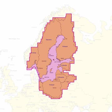Navionics Nav+ Large EU644L Baltische Zee, Zweden, Finland t, Ophalen of Verzenden, Nieuw