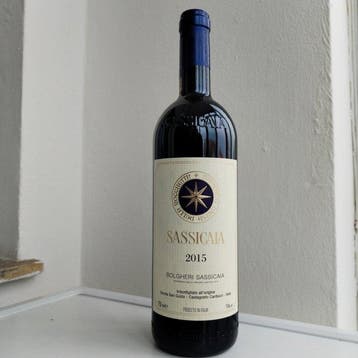 2015 Tenuta San Guido Sassicaia - Bolgheri - 1 Fles (0,75, Nieuw