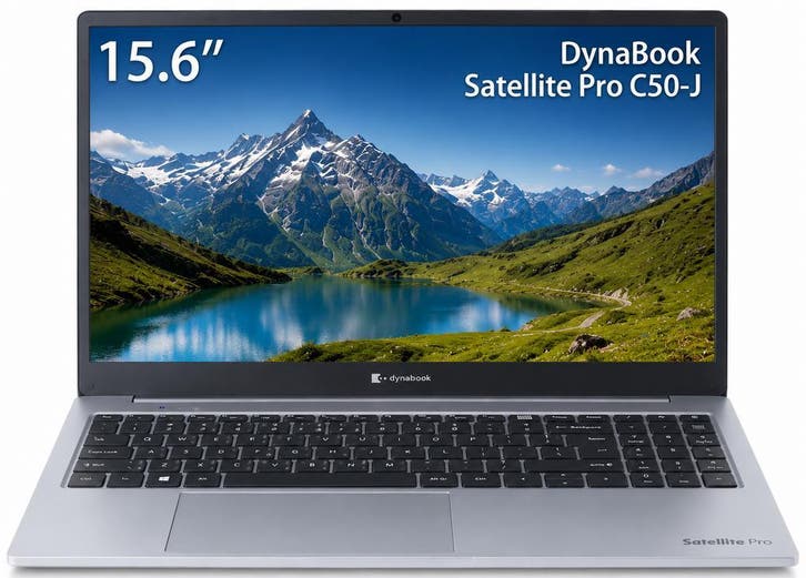 DynaBook (Toshiba) Satellite Pro C50-J-140, Computers en Software, Windows Laptops, 3 tot 4 Ghz, SSD, Qwerty, Refurbished, 8 GB