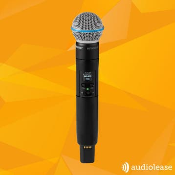 Shure SLXD2+ B58A Handheld G65 (470 – 606 MHz), Muziek en Instrumenten, Verzenden, Nieuw, Zangmicrofoon, Draadloos