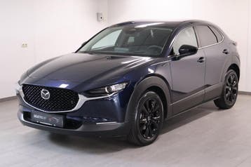 Zakelijke Lease |  Mazda CX-30 2.5 eSA-G Homura | HUD | Auto, Automaat, Stof, Gebruikt, Blauw