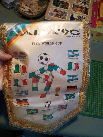 Coppa del Mondo FIFA - 1990 - Vaandel, Nieuw