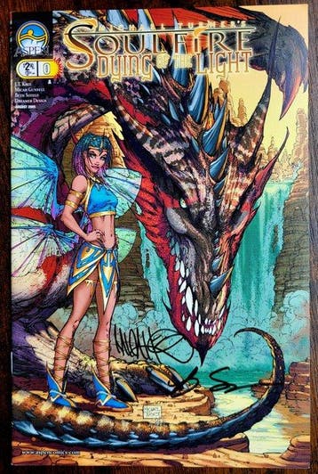 Soulfire Dying of the light #0 2005 1st Print - Signed by, Nieuw