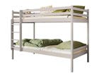 Stapelbed Niek - 2-persoons - Kinderbed - 80 x 180 Taupe, Verzenden, Nieuw, Stapelbed