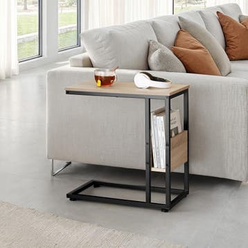 Bijzettafel Wigan 55x36,5x60cm, Huis en Inrichting, Tafels | Bijzettafels, Verzenden, Nieuw