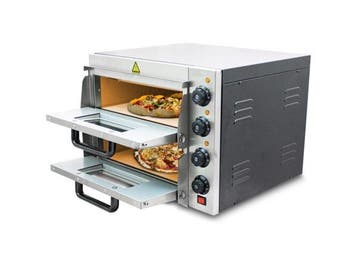 Veiling - Pizzaoven / Pizzamaker - Dubbele oven - Elektrisch, Nieuw