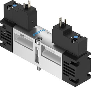 Festo 5/2 Bistabiel Lucht Magneetventiel Bouwgrootte 26mm, Verzenden, Nieuw