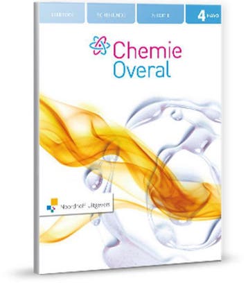 Chemie Overal 5e ed havo 4 leerboek - Joost Arends, Boeken, Verzenden, Zo goed als nieuw, Joost Arends