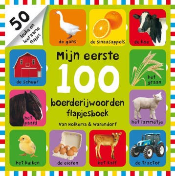 Mijn Eerste 100 Boerderijwoorden Flapjesboek | Roger Priddy, Boeken, Ophalen of Verzenden, Nieuw, Roger Priddy
