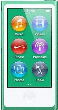 Apple iPod nano 7G 16GB groen, Verzenden, Gebruikt