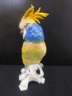 Karl Ens, Volkstedt - Beeldje - Großer Kakadu-27 cm hoch -