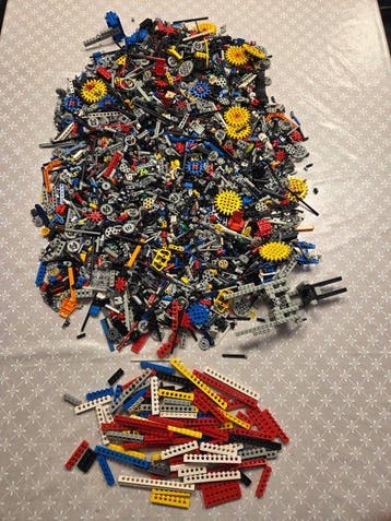 Lego Onderdelen - Technic - Partij lego technic in soorten, Kinderen en Baby's, Speelgoed | Duplo en Lego, Nieuw