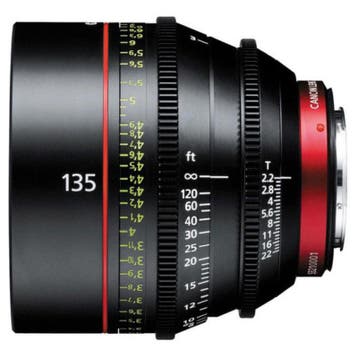 Canon CN-E135mm T2.2 L F objectief - Tweedehands, Verzenden, Zo goed als nieuw, Overige typen