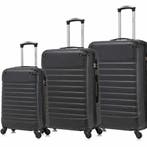 Kofferset Travelerz Rome, 3-delig, meerdere kleuren aanwezig, Verzenden, Nieuw, Hard kunststof, Wieltjes