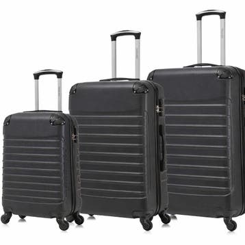 Kofferset Travelerz Rome, 3-delig, meerdere kleuren aanwezig, Sieraden, Tassen en Uiterlijk, Koffers, Verzenden, Nieuw, Hard kunststof