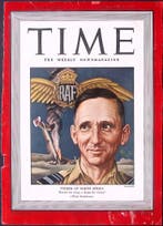 Cover Time Magazine1942 met Arthur Tedder (lijst optie), Verzamelen, Militaria | Tweede Wereldoorlog, Verzenden
