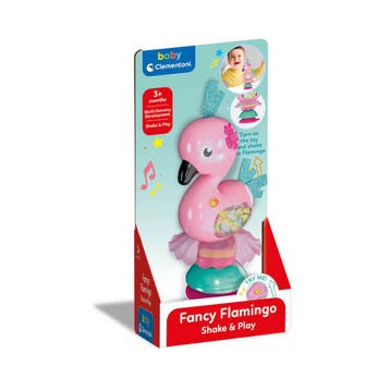 Clementoni Baby rammelaar flamingo  van €12,99 voor €6,50, Ophalen of Verzenden, Nieuw