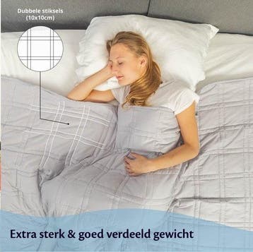 2dekans | EL-Life Verzwaringsdeken 9kg - Zwaartedeken -, Ophalen of Verzenden, Zo goed als nieuw