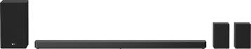 LG DSN11RG - 7.1.4 soundbar met draadloze subwoofer, Ophalen, Met externe subwoofer, Zo goed als nieuw