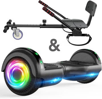 Hoverboard met Go-kart | 6,5 inch | Retourdeal 30% Korting, Ophalen of Verzenden, Nieuw