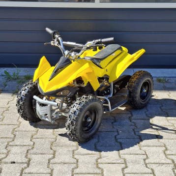 Elektrische kinderquad, KXD-ATV-3E, Geel, 2012, Nieuw