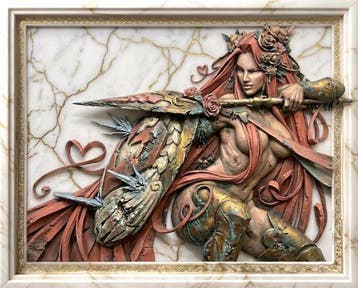Makayhos - [Canvas] Aphrodite’s Wrath – Sculpted Desire, Nieuw in verpakking