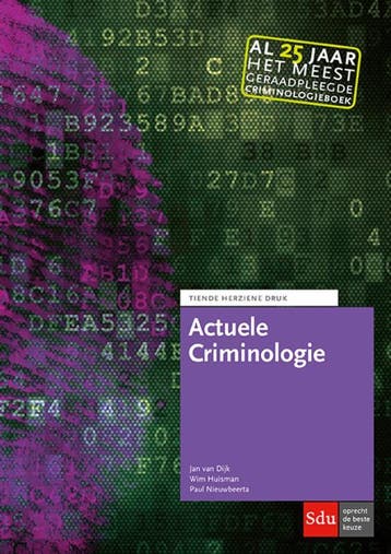 Actuele criminologie - Jan van Dijk 9789012402279, Verzenden, Zo goed als nieuw, Jan van Dijk