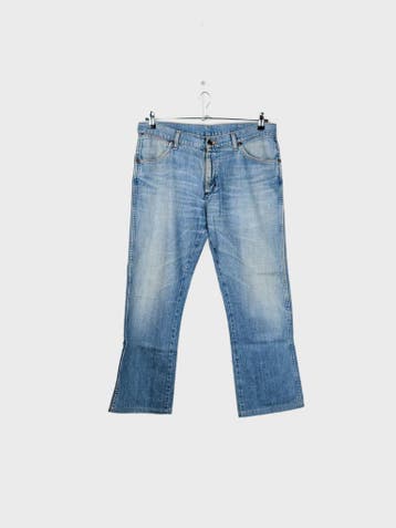 Wrangler Jeans Heren maat WW35 / L28 Blauw Vintage, Ophalen of Verzenden, Nieuw