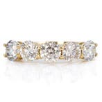 Zonder minimumprijs - Ring - 14 karaat Geel goud - 1.82ct., Nieuw