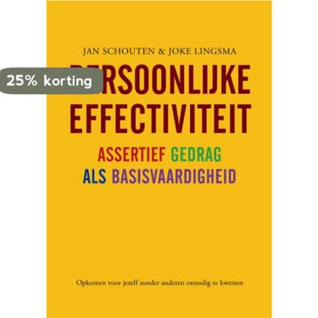Persoonlijke effectiviteit 9789058712967 Joke Lingsma, Boeken, Verzenden, Zo goed als nieuw, Joke Lingsma