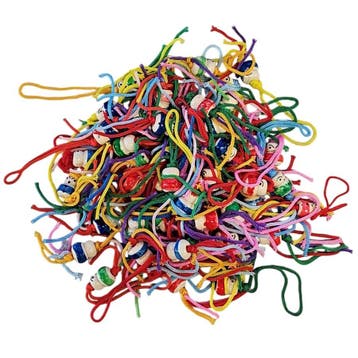 Chinese Gelukspoppetjes - Gelukshangers - Kleurenmix - 50, Verzenden, Nieuw
