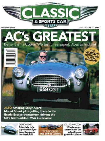 CLASSIC AND SPORTSCAR AC COBRA AUSTON MARTIN DB7, Verzenden, Gelezen, Algemeen