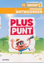 Pluspunt versie 4 Antwoorden Werkboek blok 8 groep 8 FS, Verzenden, Nieuw