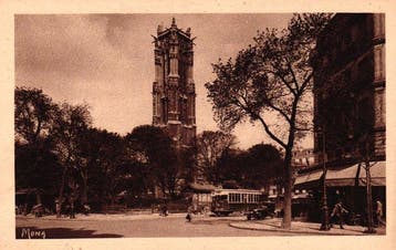 Frankrijk - Stad en Landschap - Stad Parijs - periode 1925-, Gelopen